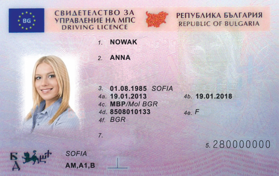 Bulgarian Driving Licence Fake Id World