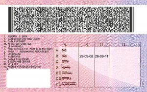 Albanian driving licence card | Fake ID World