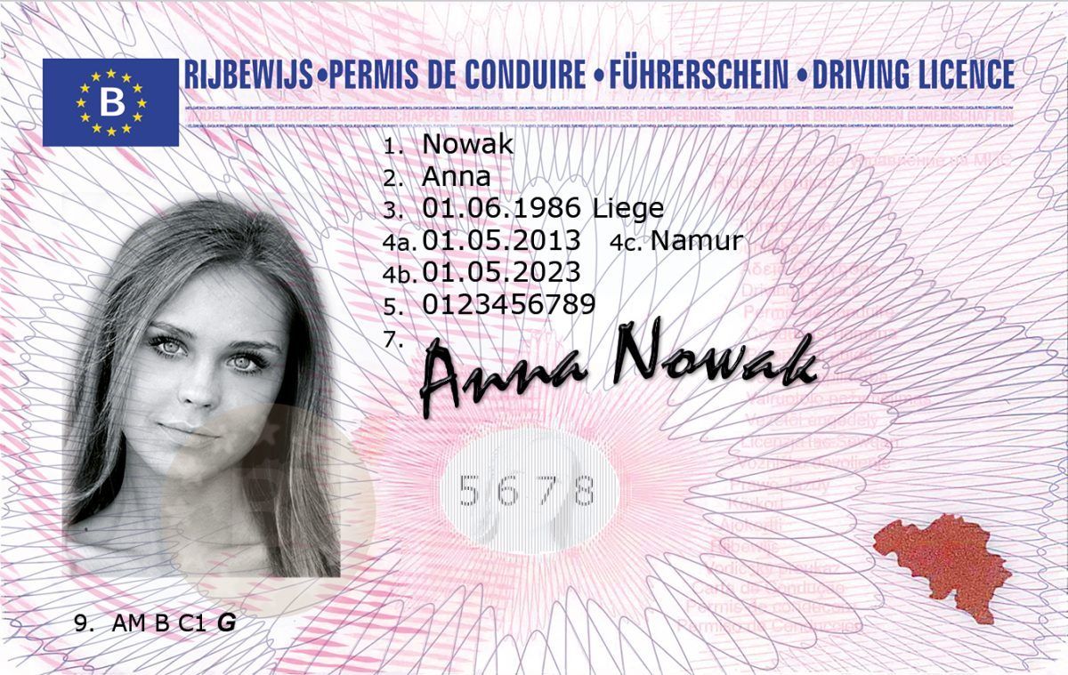 Belgian driving licence – Fake ID World