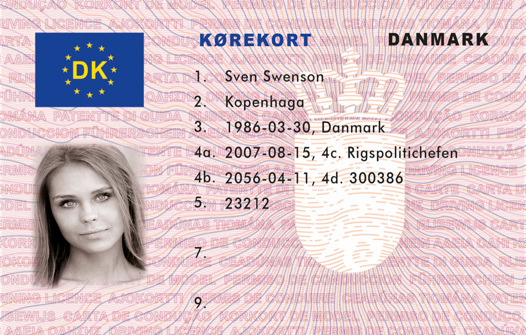 Danish driving licence – Fake ID World