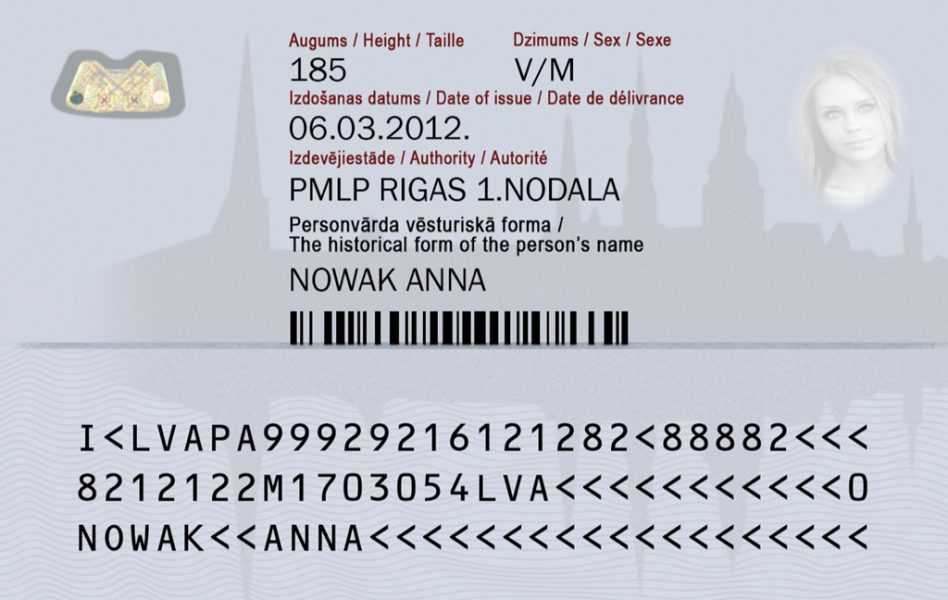 Latvian Id Fake Id World 1946